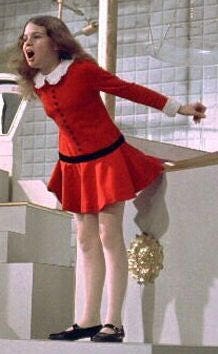 From Willie Wonka movie VERUCA SALT Cosplay Costume
