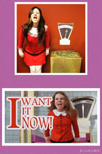 Load image into Gallery viewer, Stretch knit Teenage Willy Wonka Cosplay Costume