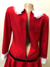 Load image into Gallery viewer, Veruca Salt Costume Veruca Salt dress Halloween costume Willy Wonka and the Chocolate Factory costume Photo Prop Cosplay Peter Pan collar