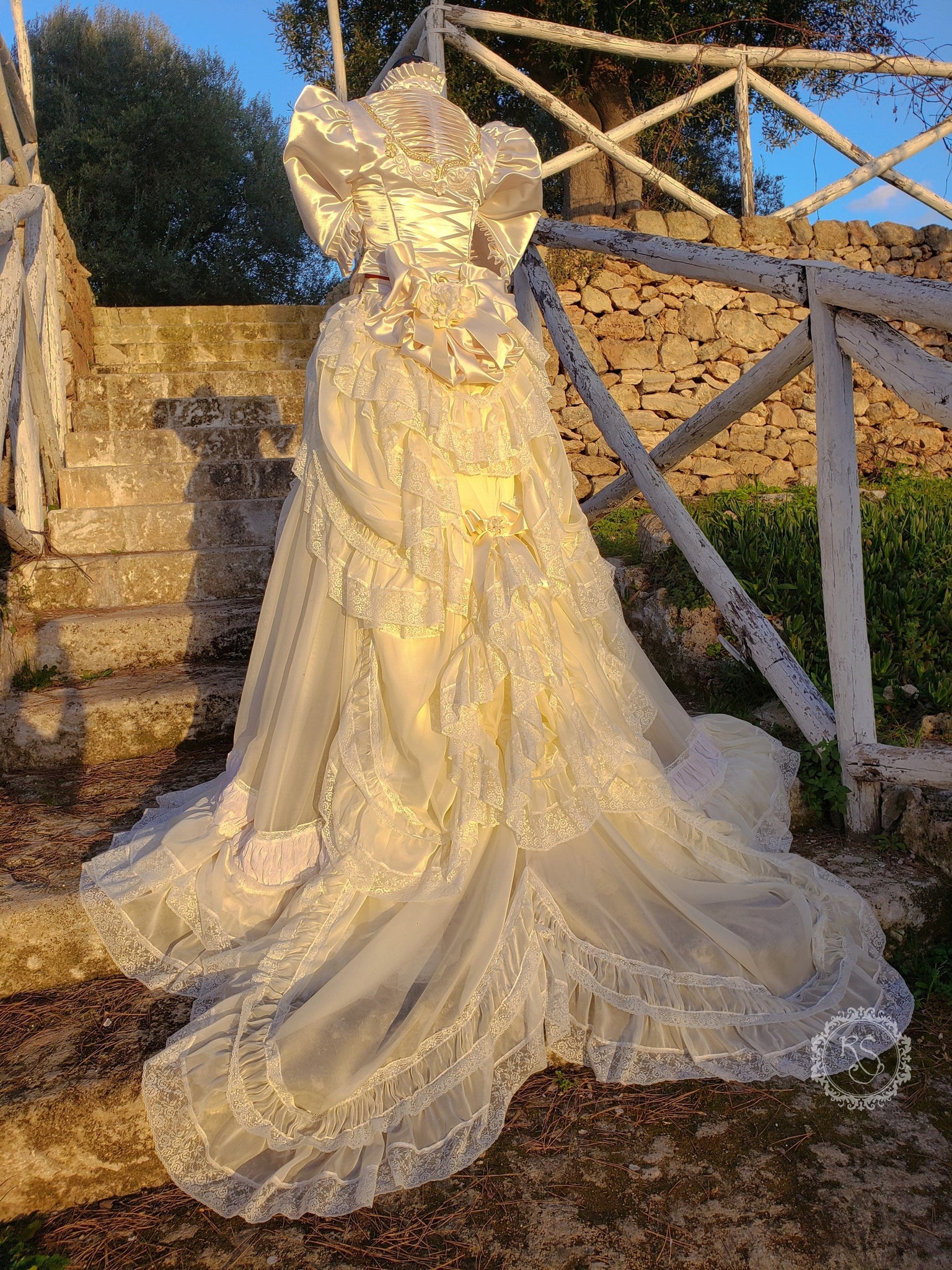 Christine Daa from Phantom of The Opera Victorian wedding lace romant MJcostume Christine Daa from Phantom of The Opera Victorian wedding lace romant MJcostume