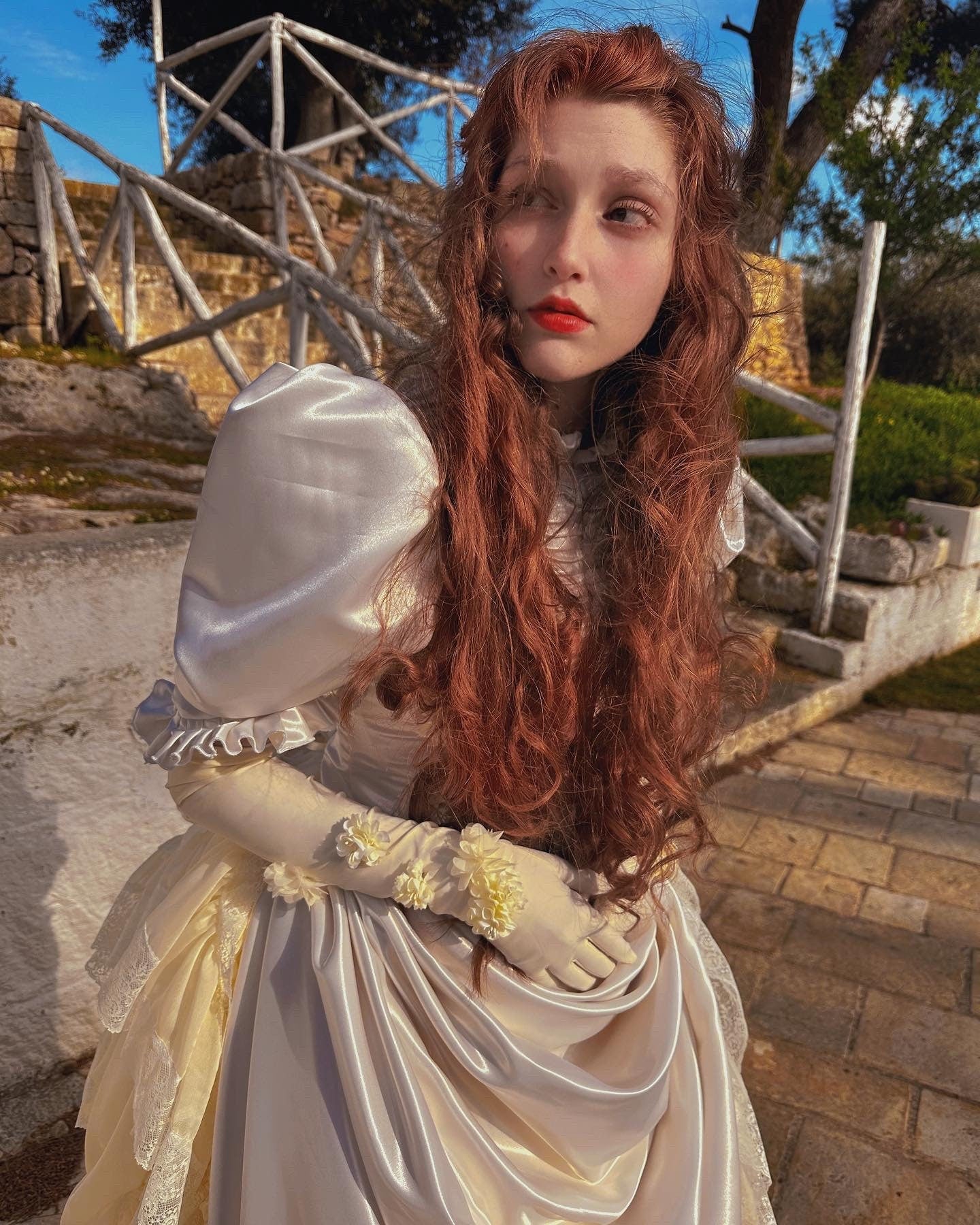 Christine Daa from Phantom of The Opera Victorian wedding lace romant MJcostume Christine Daa from Phantom of The Opera Victorian wedding lace romant MJcostume