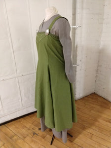 Viking/medieval dress and apron READY to SHIP (in certain sizes)