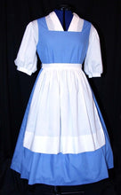 Load image into Gallery viewer, Blue ADULT Dress Cosplay Costume Size w/Bow MOM2RTK Cosplay BELLE Provincial Village Costume