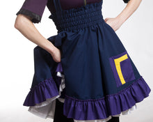 Load image into Gallery viewer, Geek Super Mario Brothers Video Game Size WaLuigi Cosplay Dress Woman&#39;s Cosplay Costume