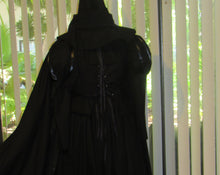 Load image into Gallery viewer, Wicked Witch Costume Dress Belt Cape Hat for Girls