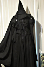 Load image into Gallery viewer, Wicked Witch Costume Cosplay Dress Belt Cape Hat for Teens/Adults