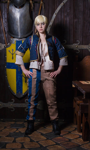 Witcher game womens clothing Witcher outfit Ves Bianka cosplay