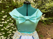Load image into Gallery viewer, Women&#39;s Custom Adult 50s Style Dapper Day Dress Cosplay with Bow