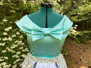 Women's Custom Adult 50s Style Dapper Day Dress Cosplay with Bow