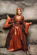 Load image into Gallery viewer, Women&#39;s Historical Costume MADE TO ORDER Mary Boleyn An extravagant 16th century costume from paintings of Anne Boleyn&#39;s sister