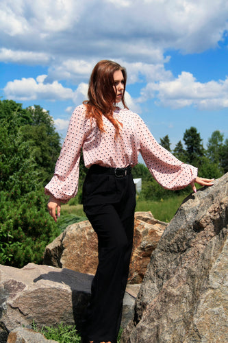 Women's shirt Women's blouse Blouse with polka dots Stylish blouse