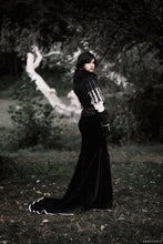 Load image into Gallery viewer, Yennefer Cosplay costume Highly detailed Yennefer&#39;s black dress Yennefer Cosplay Outfit Black Full Set Lady Witch Costume Saga Cosplay