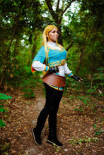 Load image into Gallery viewer, Halloween costume Zelda from Breathe of the Wild game Zelda cosplay LoZ BOTW clothing Female Character Convent Cosplay Costume