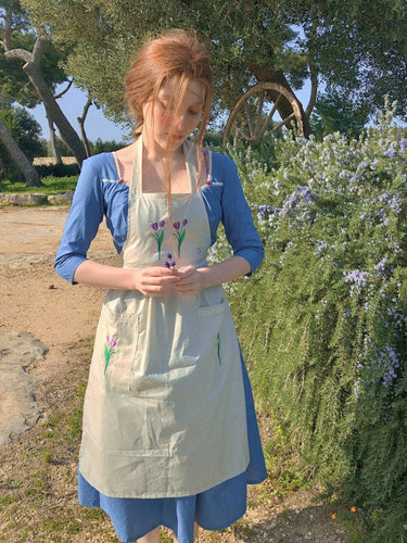 Cottagecore apron 100% cotton A Lovely Present cosplay costume