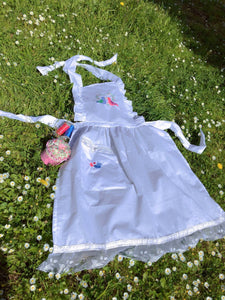 100% cotton Cinderella Cottagecore apron cosplay costume