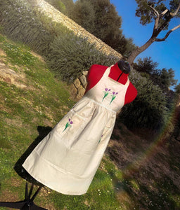Cottagecore apron 100% cotton A Lovely Present cosplay costume