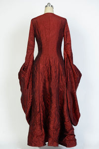 Red Cloak Cosplay Sorceress Medieval Dress Melisandre Costume