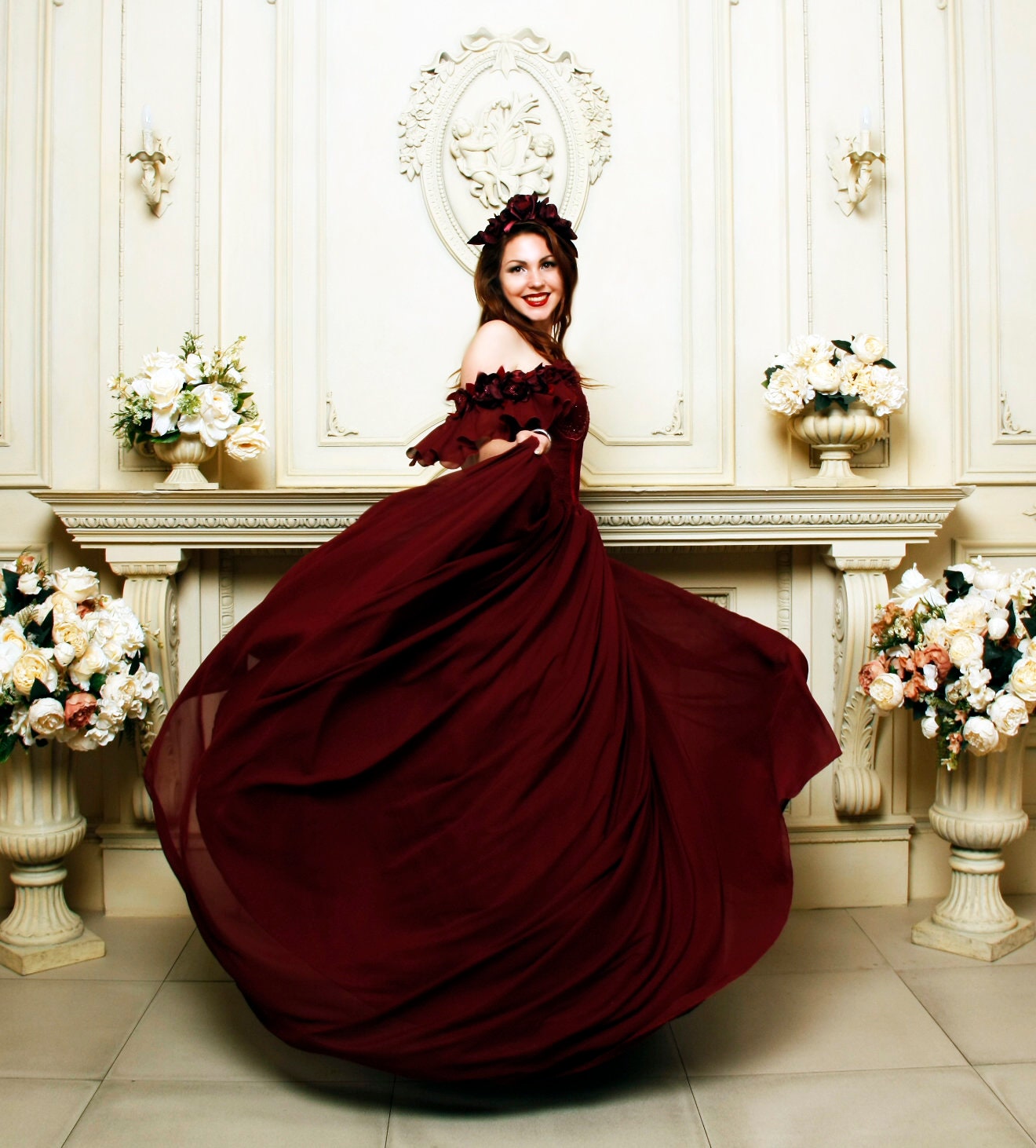 luxury prom dress High quality luxury prom dresses Wedding Maroon long dress Evening Dre MJcostume luxury prom dress High quality luxury prom dresses Wedding Maroon long dress Evening Dre MJcostume
