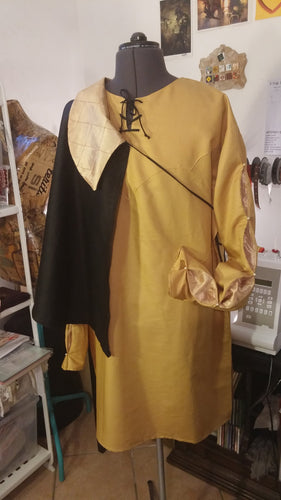 READY FOR SHIPPING ! Tunic + short cloak, ready to wear Larp set for gentlemen
