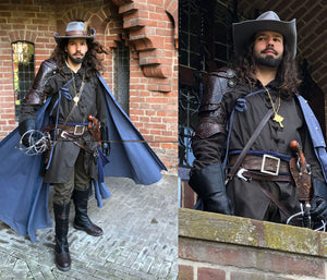 MADE TO ORDER 6 piece costumes, *Musketeers, larp, renaissance, men's costume set