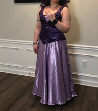 Load image into Gallery viewer, Purple Witch Cosplay or Costume Dress