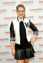 Load image into Gallery viewer, Kelly Osbourne Varsity Jackets for Women Custom Letterman Jackets Design Your Own