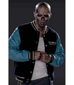 Suicide Squad Jay Hernandez Chato Santano El Diablo Varsity Jackets Letterman Jacket