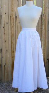 Adjustable Victorian Renaissance Skirt Petticoat Multi Period Skirt