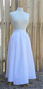 Adjustable Victorian Renaissance Skirt Petticoat Multi Period Skirt