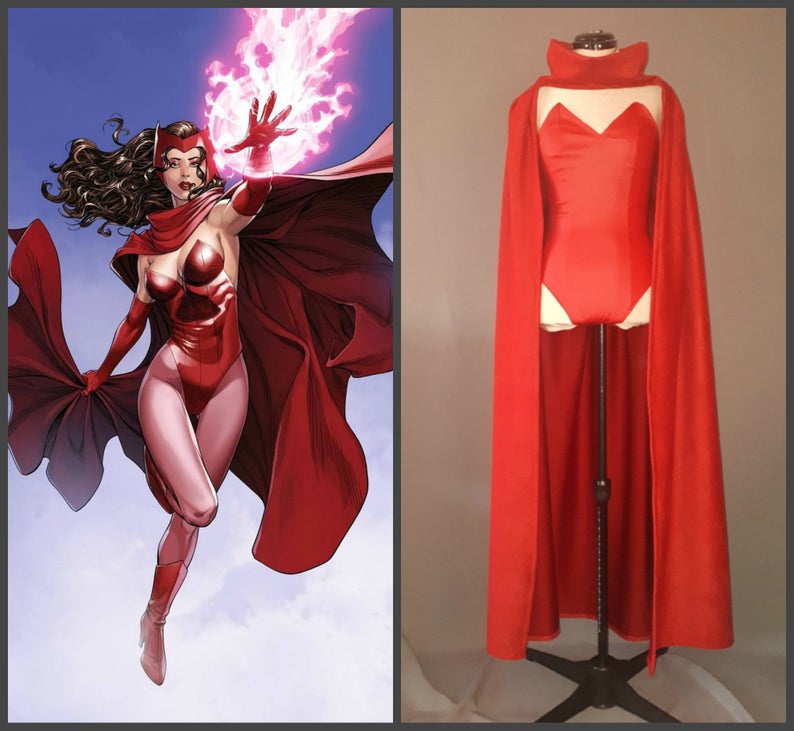 Adult Wanda Maximoff Scarlet Witch Costume for Women