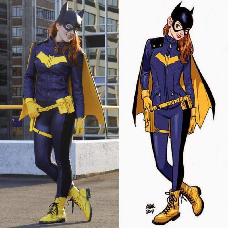 Adults Batgirl Costume Batgirl Outfits For Women Halloween Costume