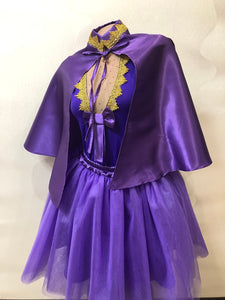 Anne Wheeler Costume Purple Outfit from Greatest Showman Costume
