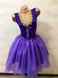 Anne Wheeler Costume Purple Outfit from Greatest Showman Costume