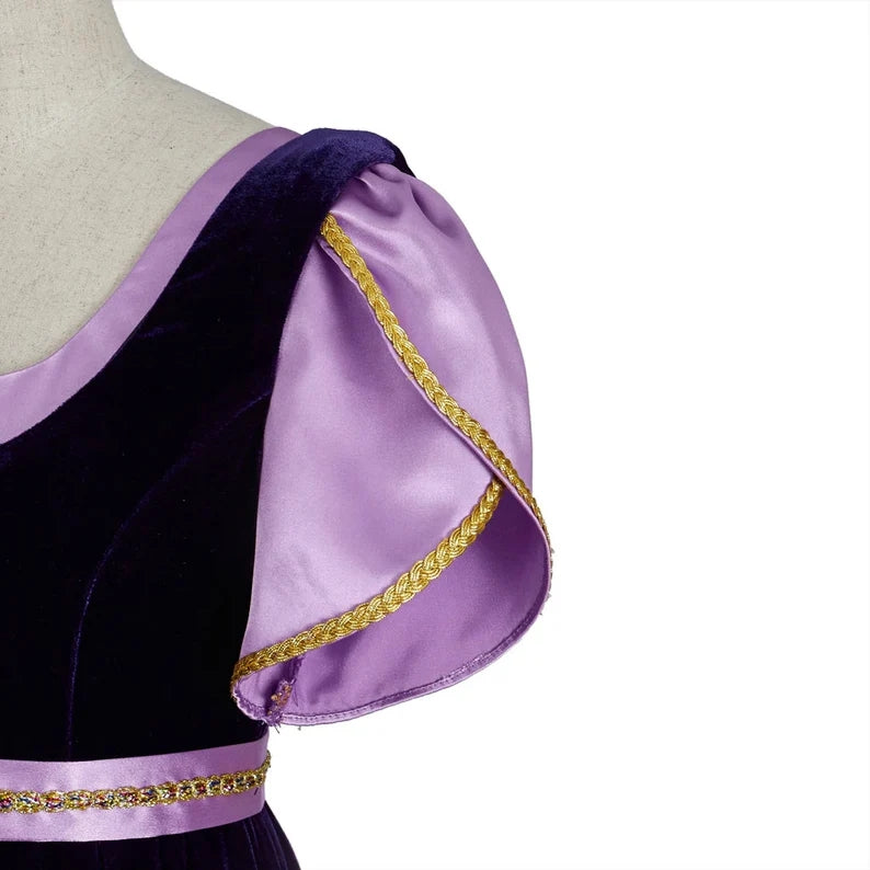 bridgerton purple dress Bridgerton Daphne Purple Dress With Gauze