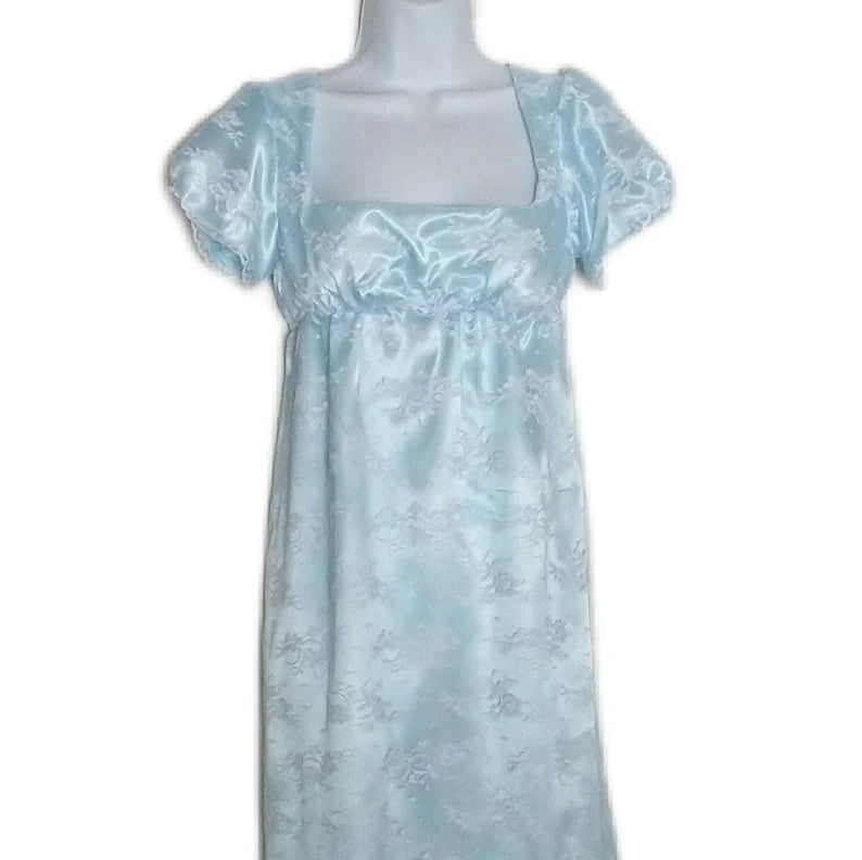 Blue Regency Dress Jane Austen Dress Bridgerton Regency Dress MJcostume Blue Regency Dress Jane Austen Dress Bridgerton Regency Dress MJcostume