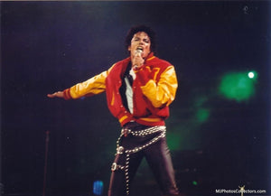 Custom MJ Michael Jackson Thriller Jacket M Letter Varsity Jacket