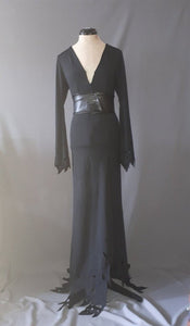 Elvira Black Dress Cosplay Costume inspired Elvira: Mistress of the Dark