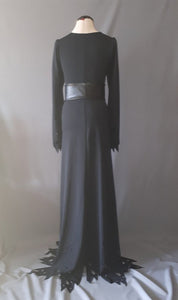Elvira Black Dress Cosplay Costume inspired Elvira: Mistress of the Dark