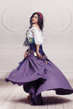 Load image into Gallery viewer, Esmeralda Dress Esmeralda Costume White Purple Outfit from Hunchback of Notre Dame