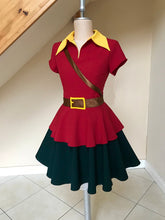 Load image into Gallery viewer, Adult Female Gaston Costume for Women