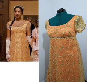 kate orange dress bridgerton My Favourite Kate Looks #4: The Featherington Ball : r/Kanthony