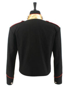 Kids, Men, Women Michael Jackson Double Breasted Jacket Black/Red