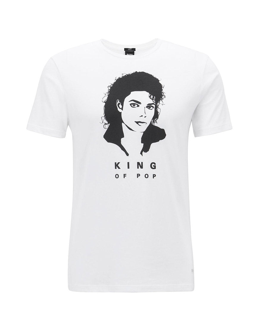 King Of Pop Michael Jackson T-Shirt White Color