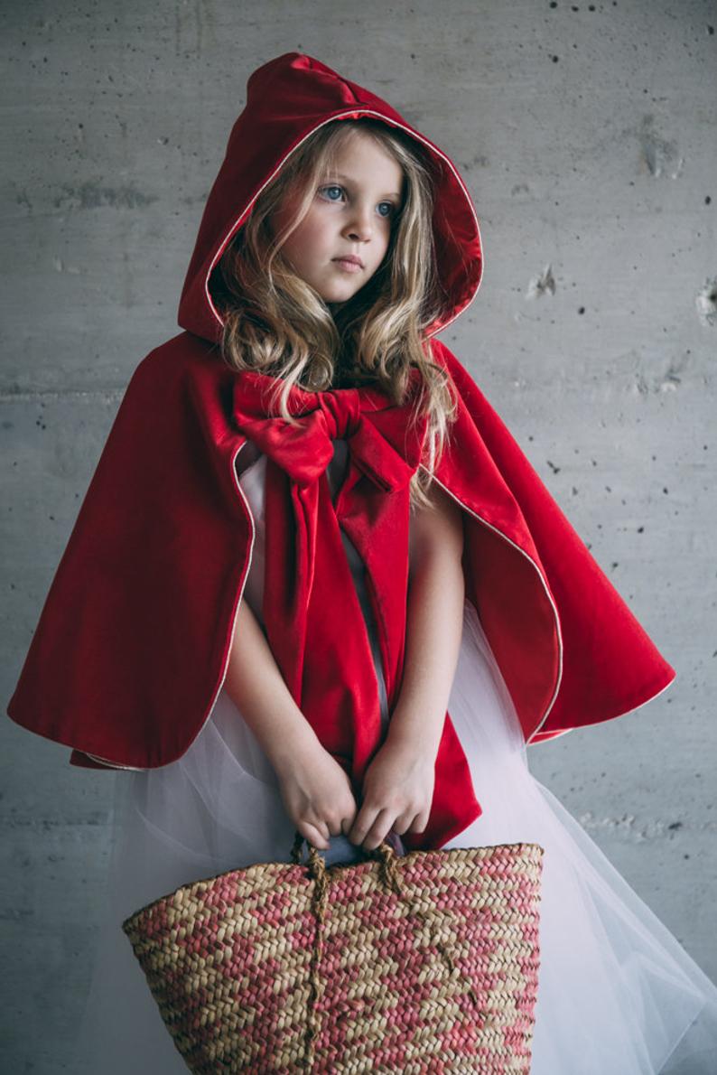 Little Red Riding Hood Costume for Girls Women Halloween