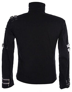 Michael Jackson Bad Costume Black Outfit Jacket for Male, Female, Kids