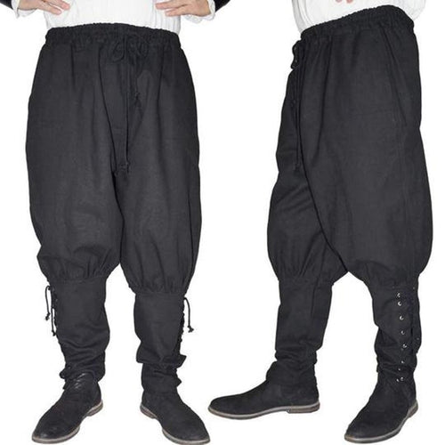 Medieval Mens Viking Landsknecht Pants & Trousers for Adult
