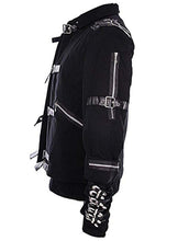 Load image into Gallery viewer, Michael Jackson Bad Costume Black Outfit Jacket for Male, Female, Kids