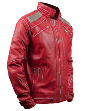 Load image into Gallery viewer, Kids, Male, Female Michael Jackson Beat It Red Jacket Costume