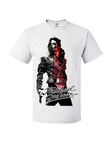 Michael Jackson Autograph T-Shirt White Color