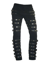 Load image into Gallery viewer, Michael Jackson Bad Pants Classic Tour Black Trousers